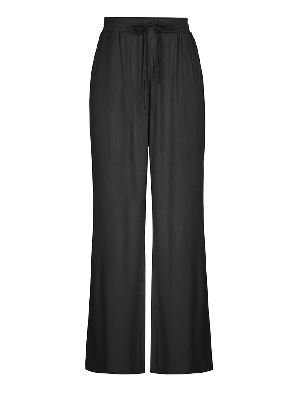 Weite Bein Ripp Lounge-Hose